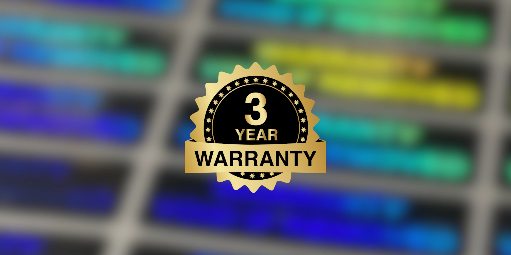 3 Year Warranty