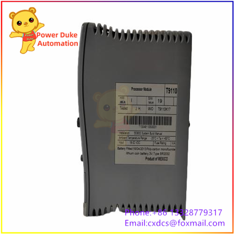 ICS TRIPLEX T9310-02 Trusted TMR Backpla