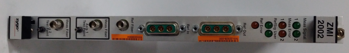 c Laser system measurement board card